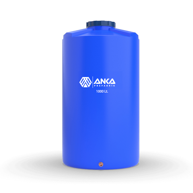1 Tonluk Plastik Dikey Su Deposu